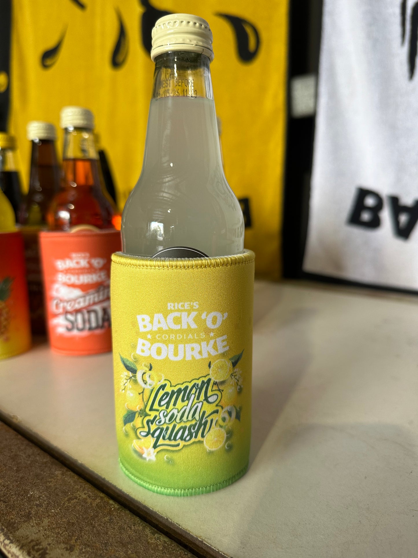 Super Chill Coolers - Back 'O' Bourke Cordials Lemon Soda Squash