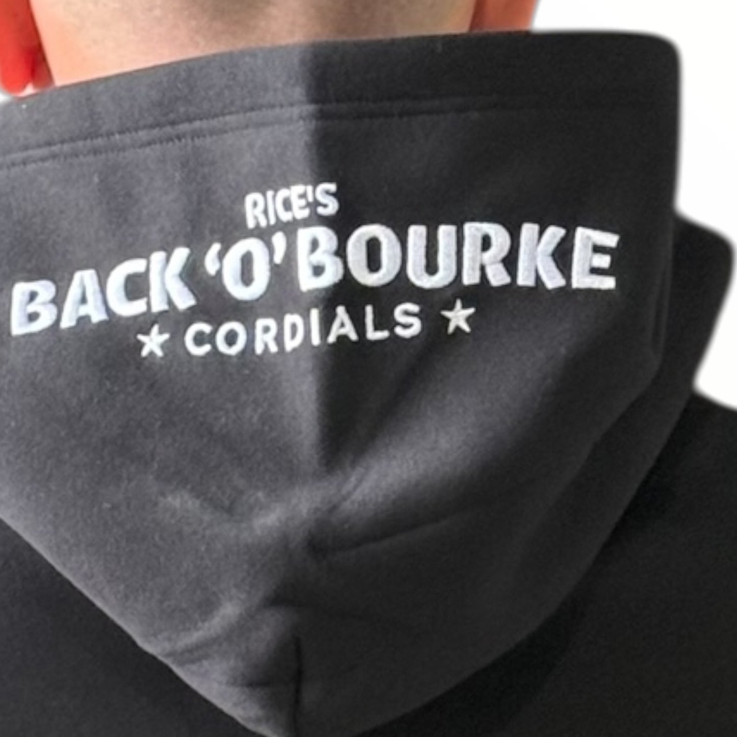 PREMIUM SPLASHE COLA HOODIE - BLACK