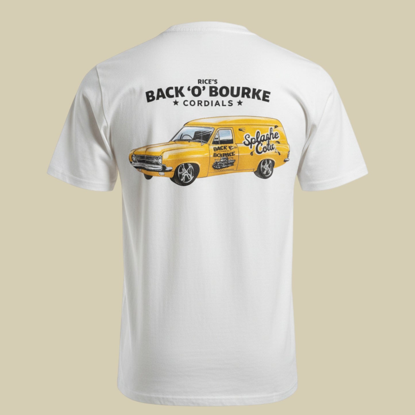 T-Shirt - White Splashe Cola "Splashe Mobile"