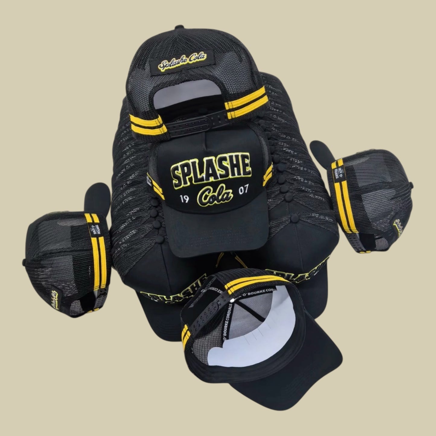 Cap - Splashe Cola Black EST 1907