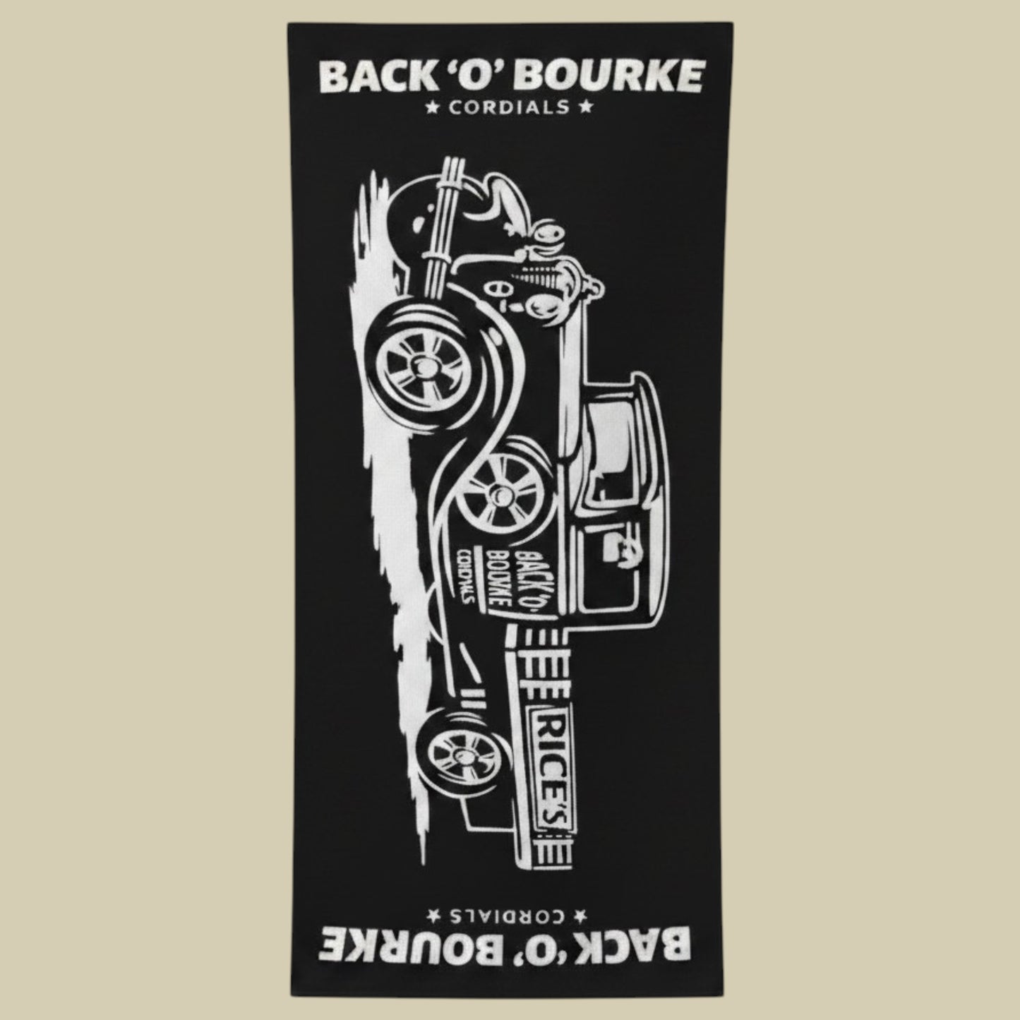 Beach Towel - Deluxe Back 'O' Bourke Cordials Cotton BEACH TOWEL