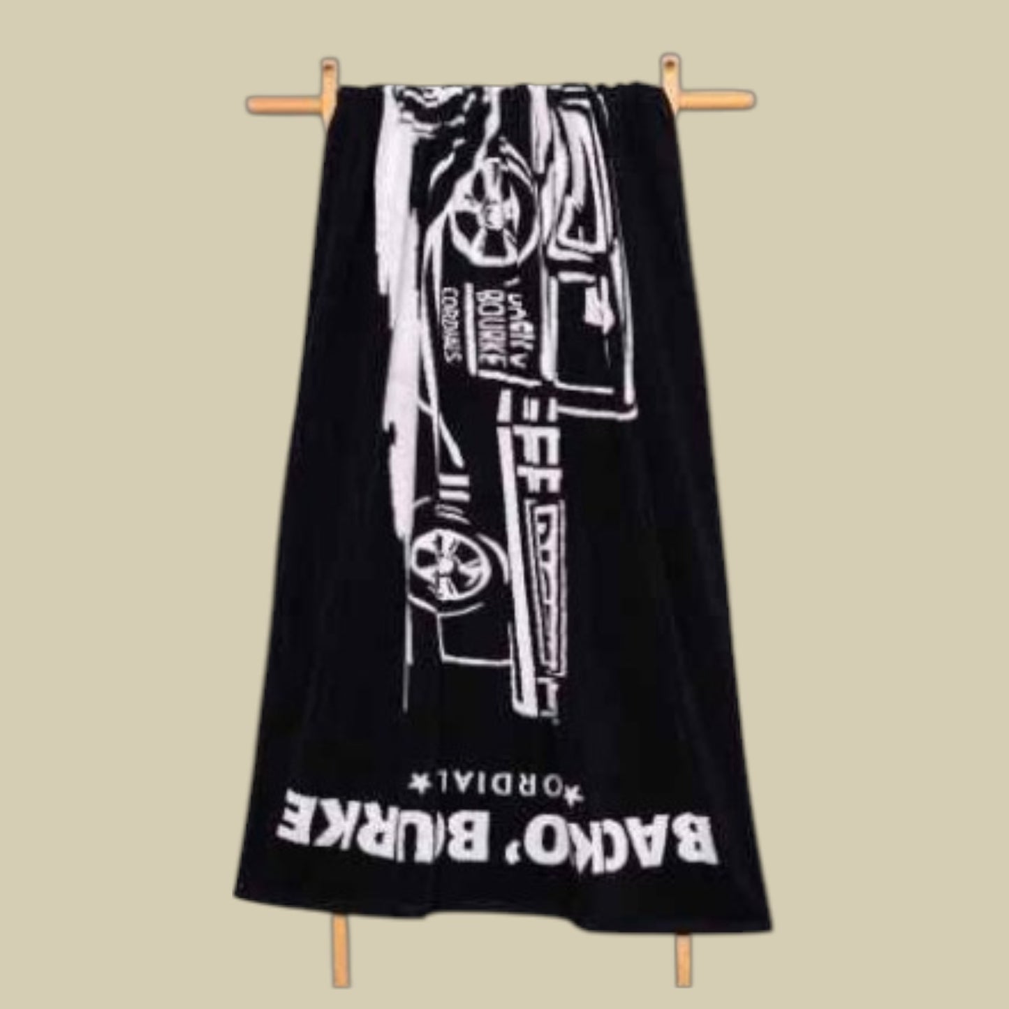Beach Towel - Deluxe Back 'O' Bourke Cordials Cotton BEACH TOWEL