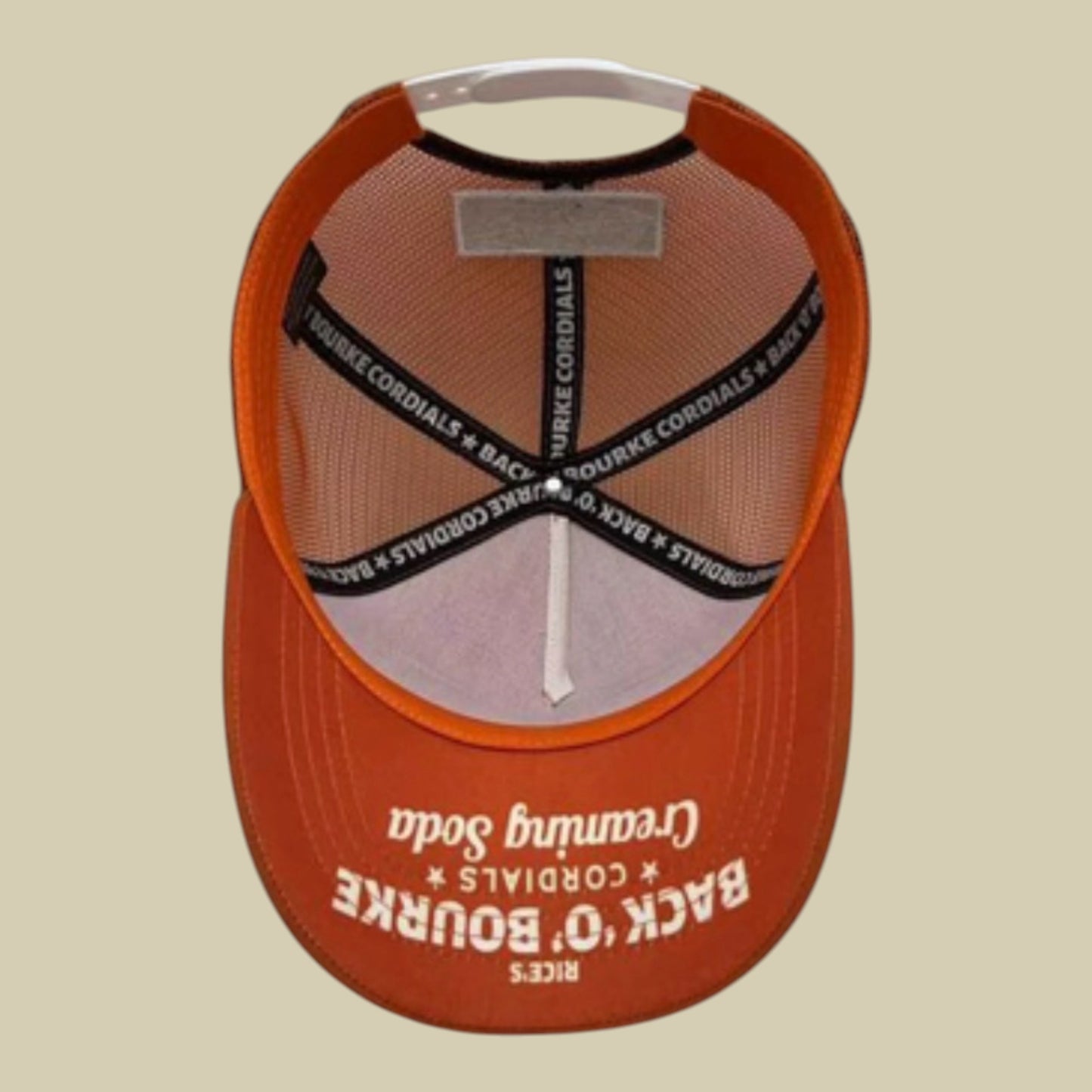 Cap - "Creamy" Burnt Orange EST 1907