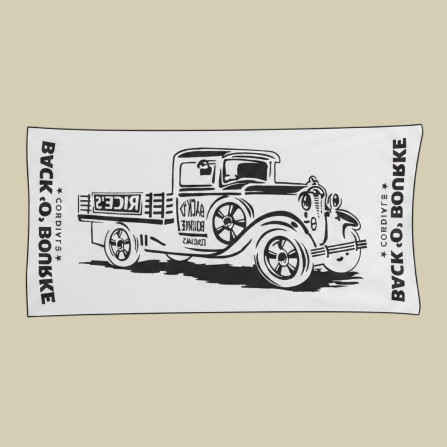 Beach Towel - Deluxe Back 'O' Bourke Cordials Cotton BEACH TOWEL
