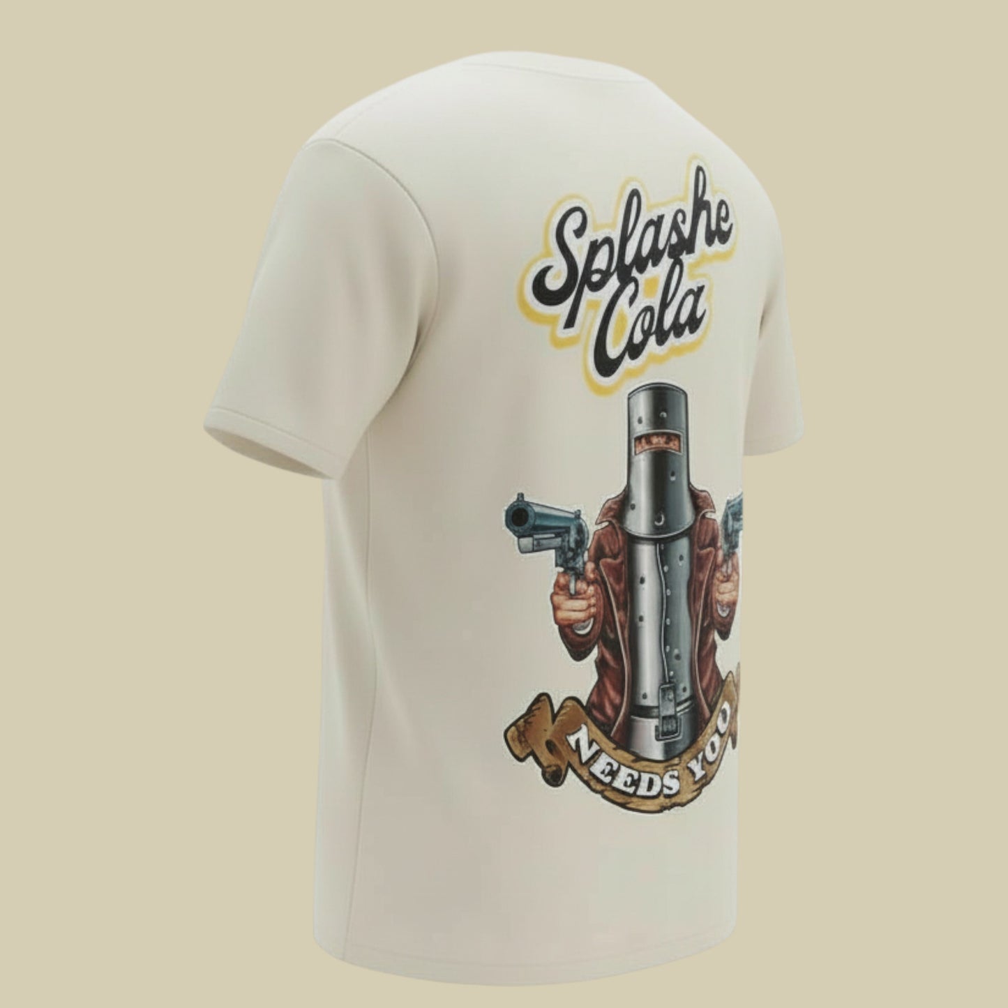 T-Shirt - Splashe Cola Ned Kelly Needs You