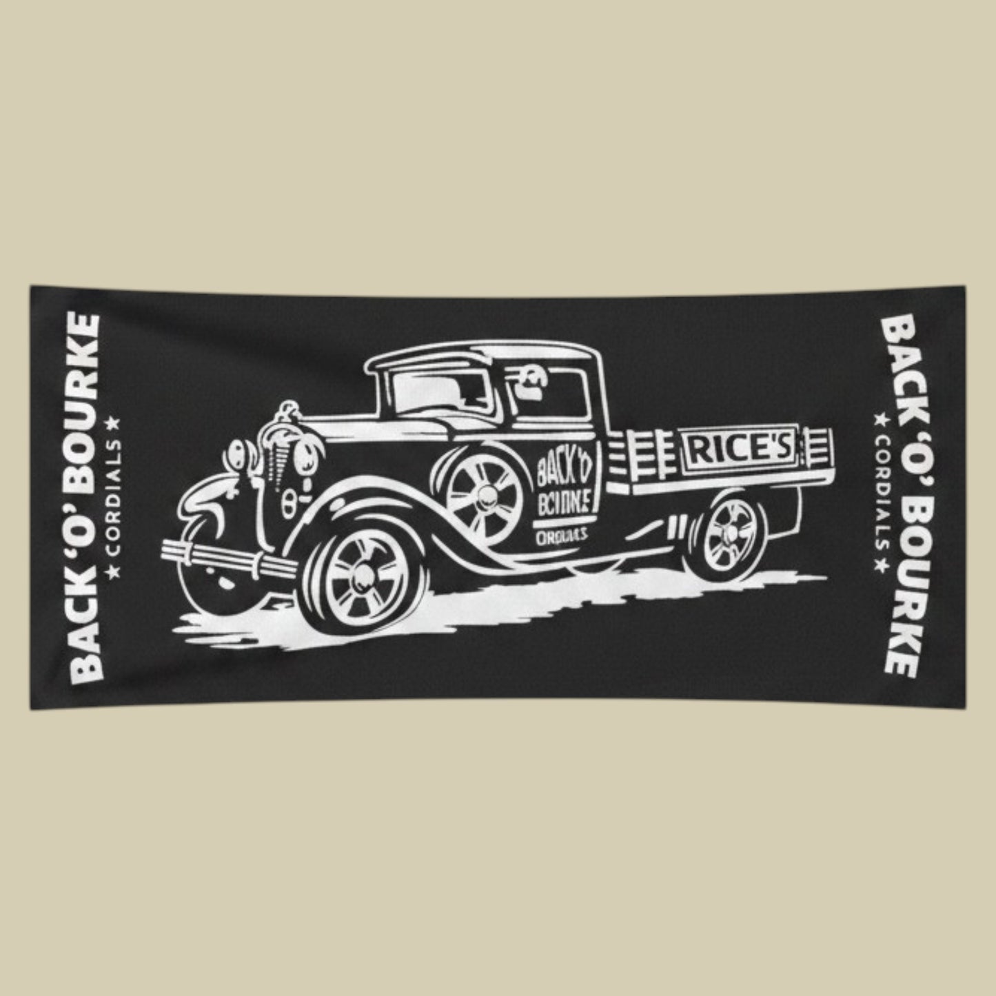 Beach Towel - Deluxe Back 'O' Bourke Cordials Cotton BEACH TOWEL