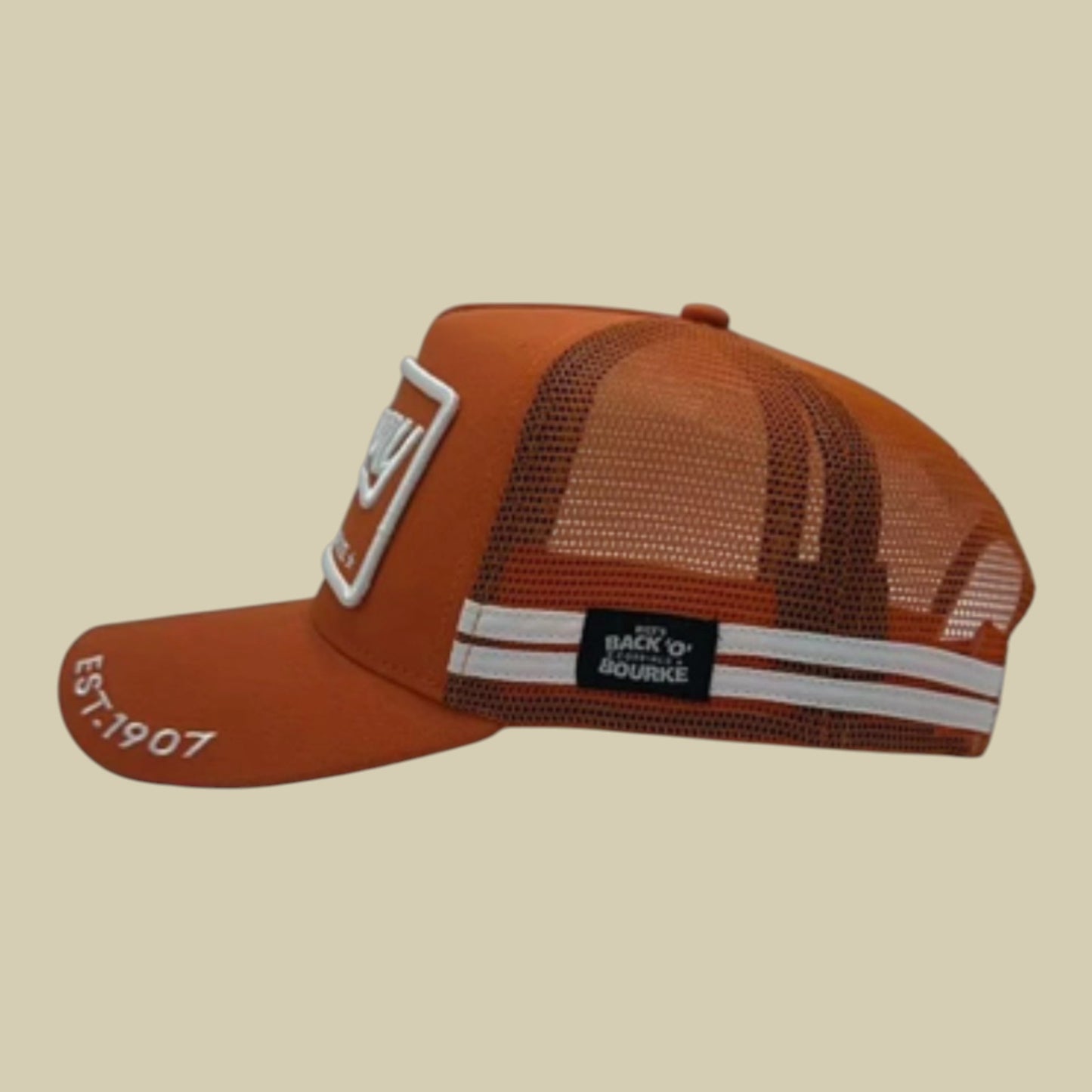 Cap - "Creamy" Burnt Orange EST 1907
