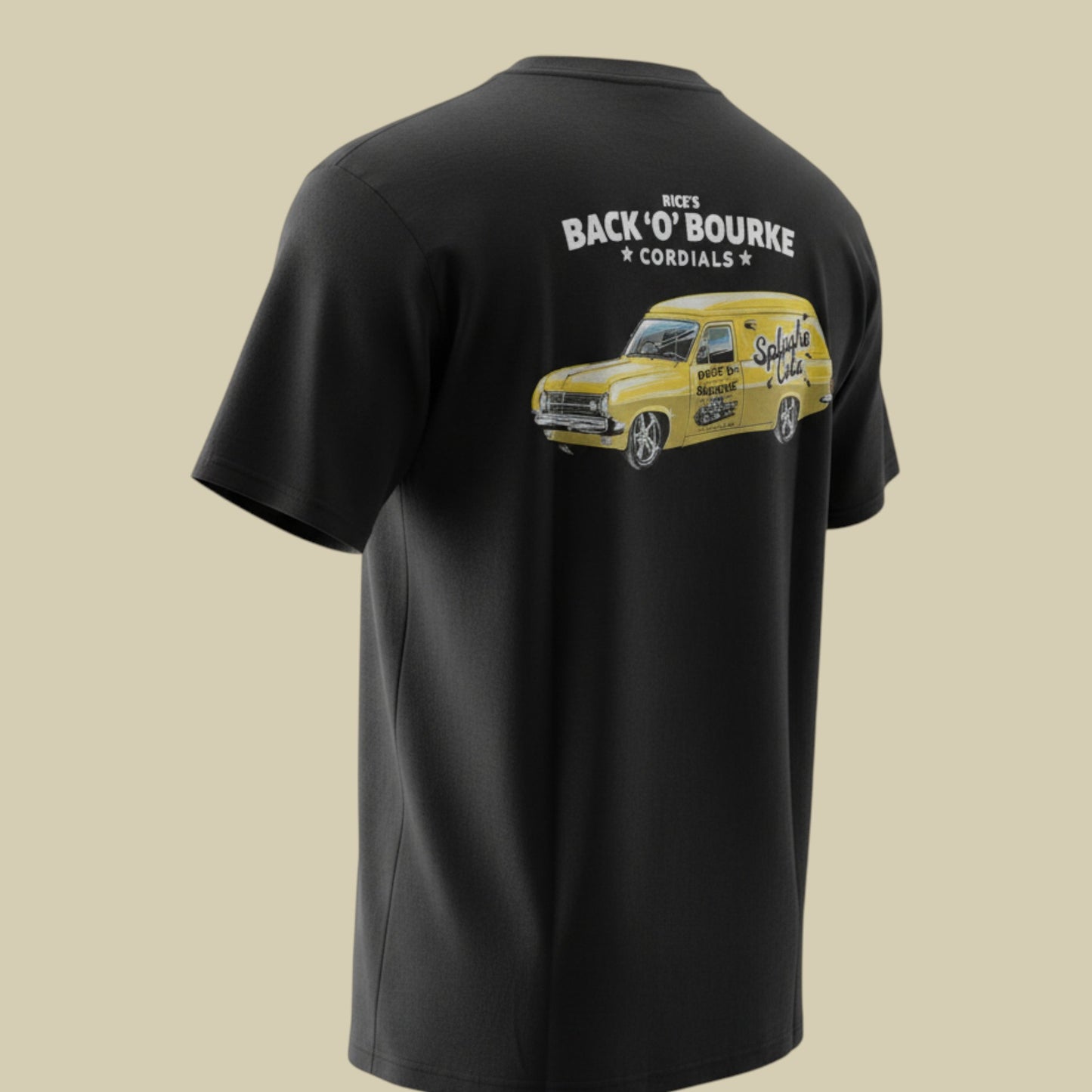 T-Shirt - Black Splashe Cola "Splashe Mobile"