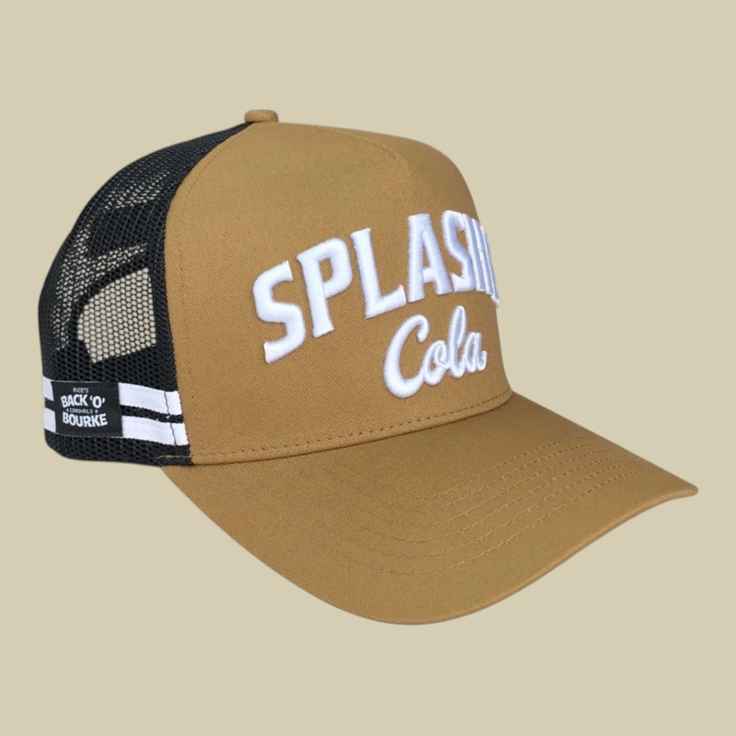 Cap - Splashe Cola Brown & Black EST 1907