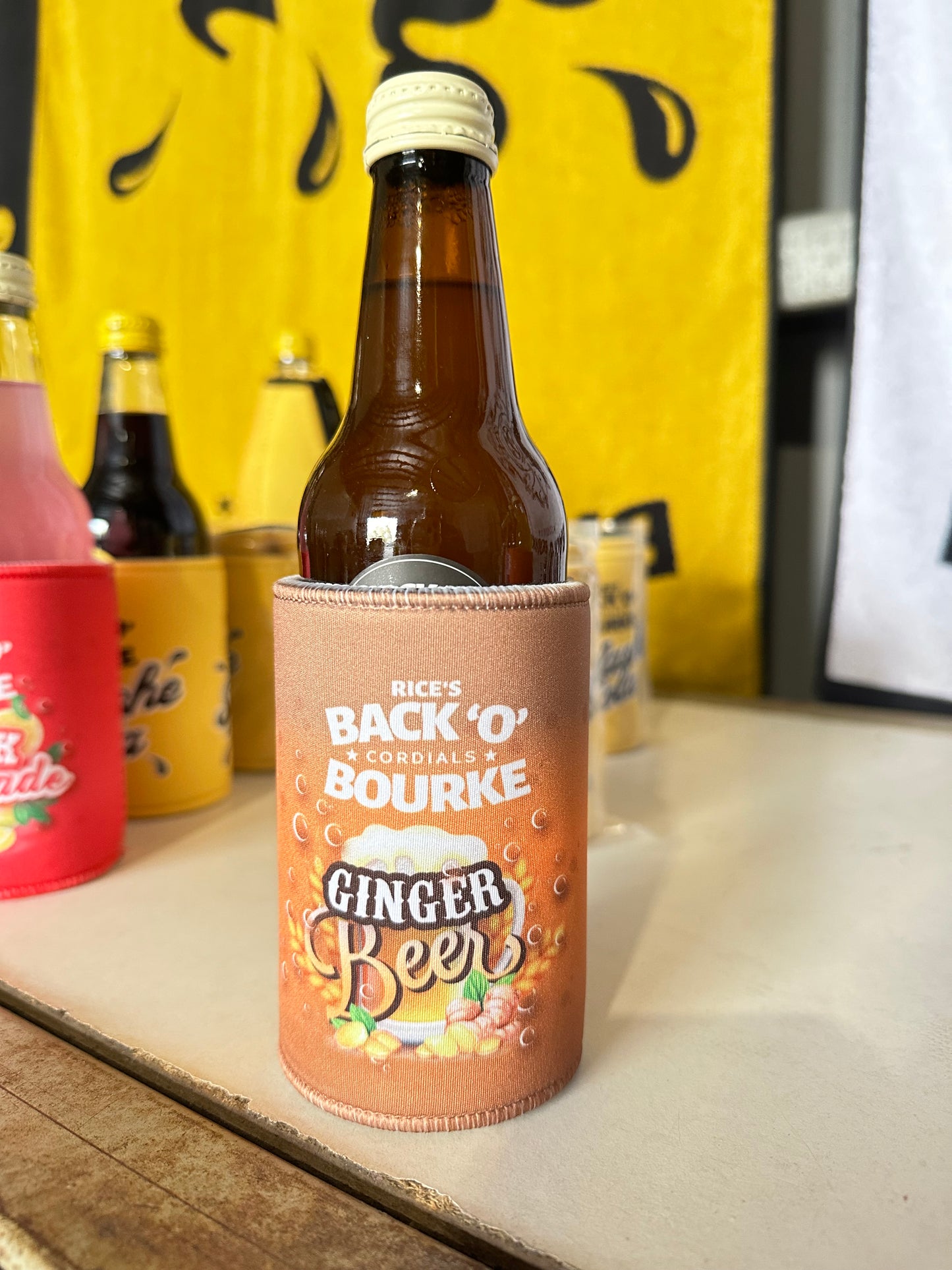 Super Chilly Back 'O' Bourke Cordials Stubby Holder & Flavour Variants - 13 Bundle for $52