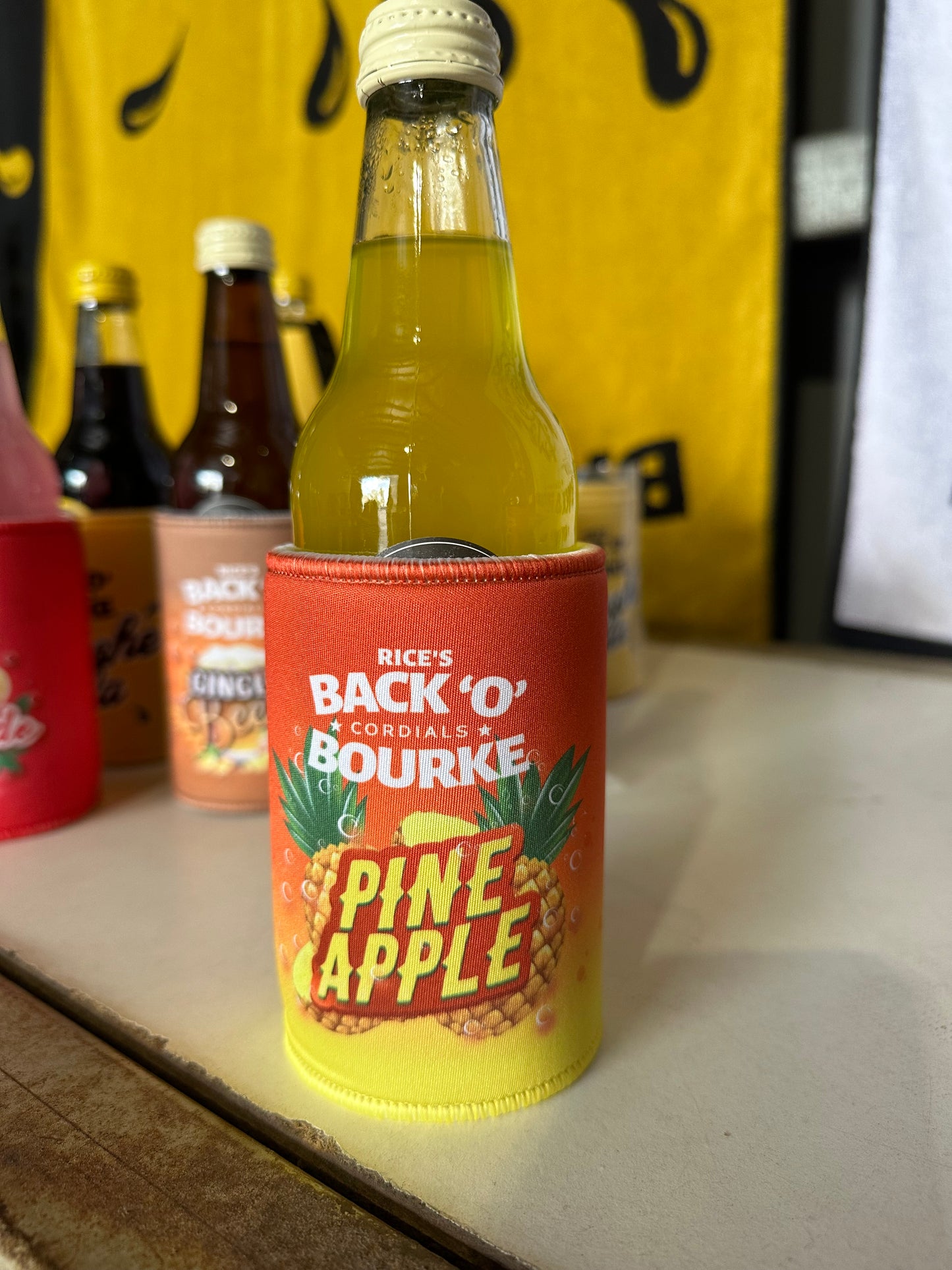 Super Chilly Back 'O' Bourke Cordials Stubby Holder & Flavour Variants - 13 Bundle for $52