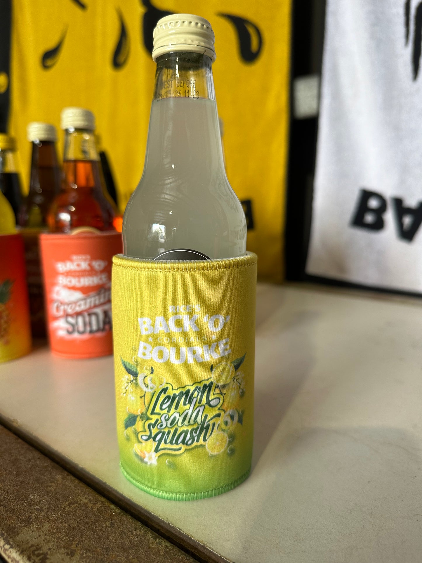 Super Chilly Back 'O' Bourke Cordials Stubby Holder & Flavour Variants - 13 Bundle for $52