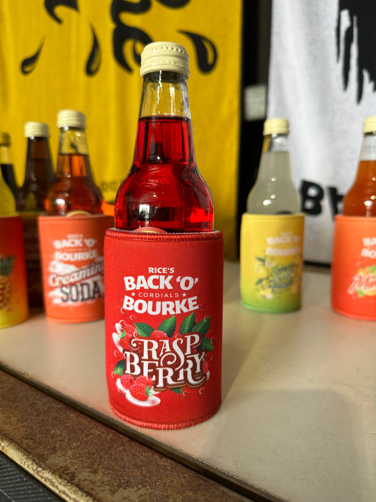 Super Chilly Back 'O' Bourke Cordials Stubby Holder & Flavour Variants - 13 Bundle for $52