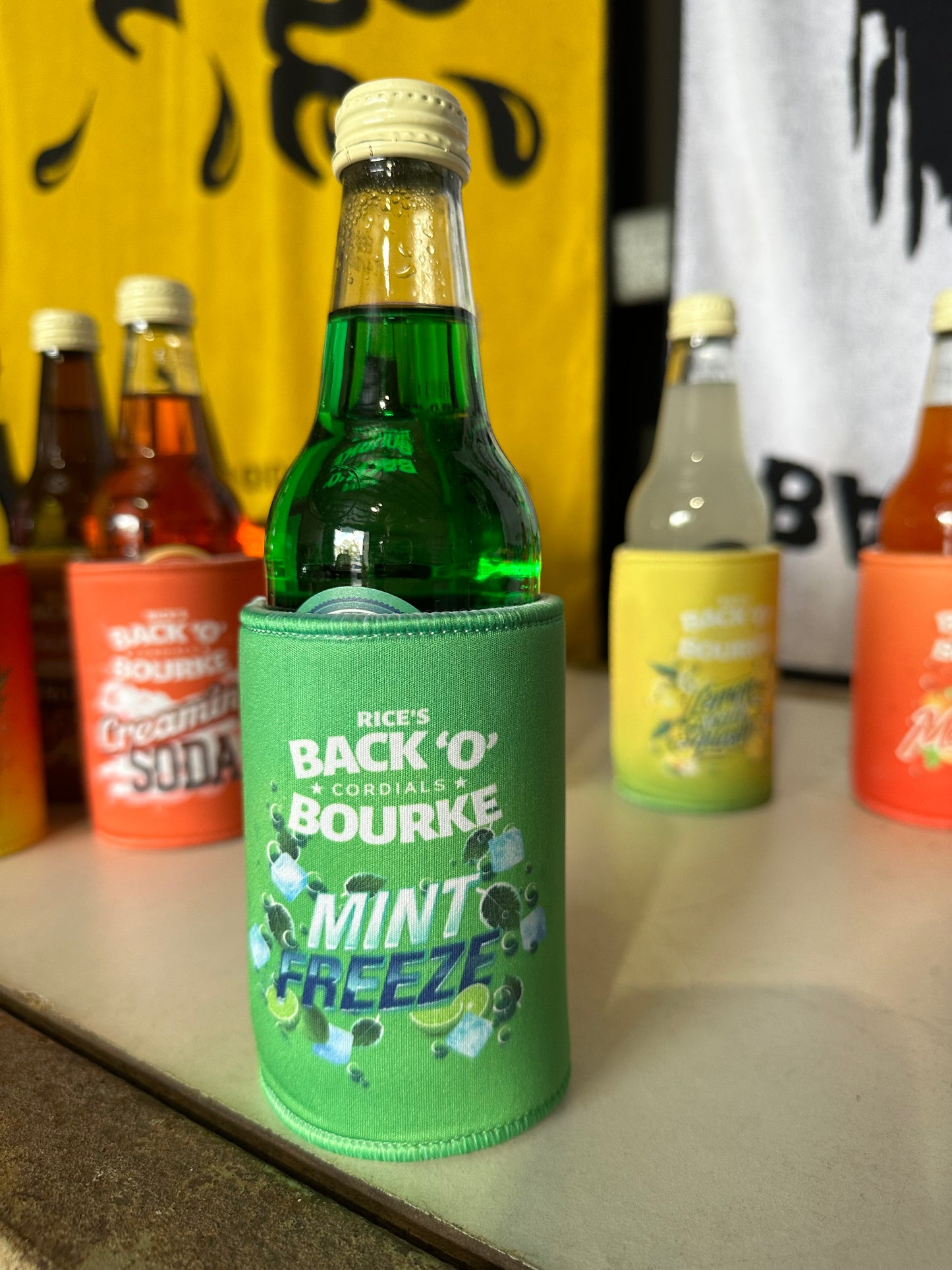 Super Chilly Back 'O' Bourke Cordials Stubby Holder & Flavour Variants - 13 Bundle for $52