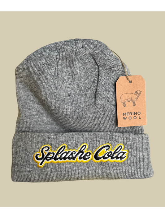 Beanie - Grey Splashe Cola / Back O Bourke Patch