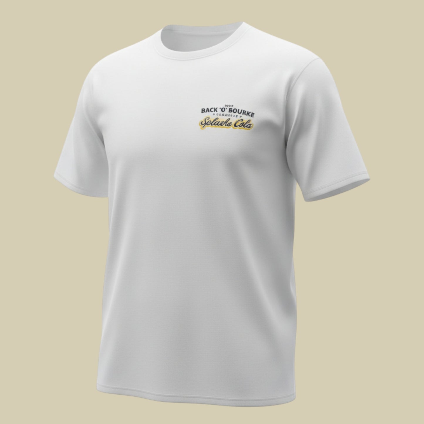 T-Shirt - White Splashe Cola "Splashe Mobile"