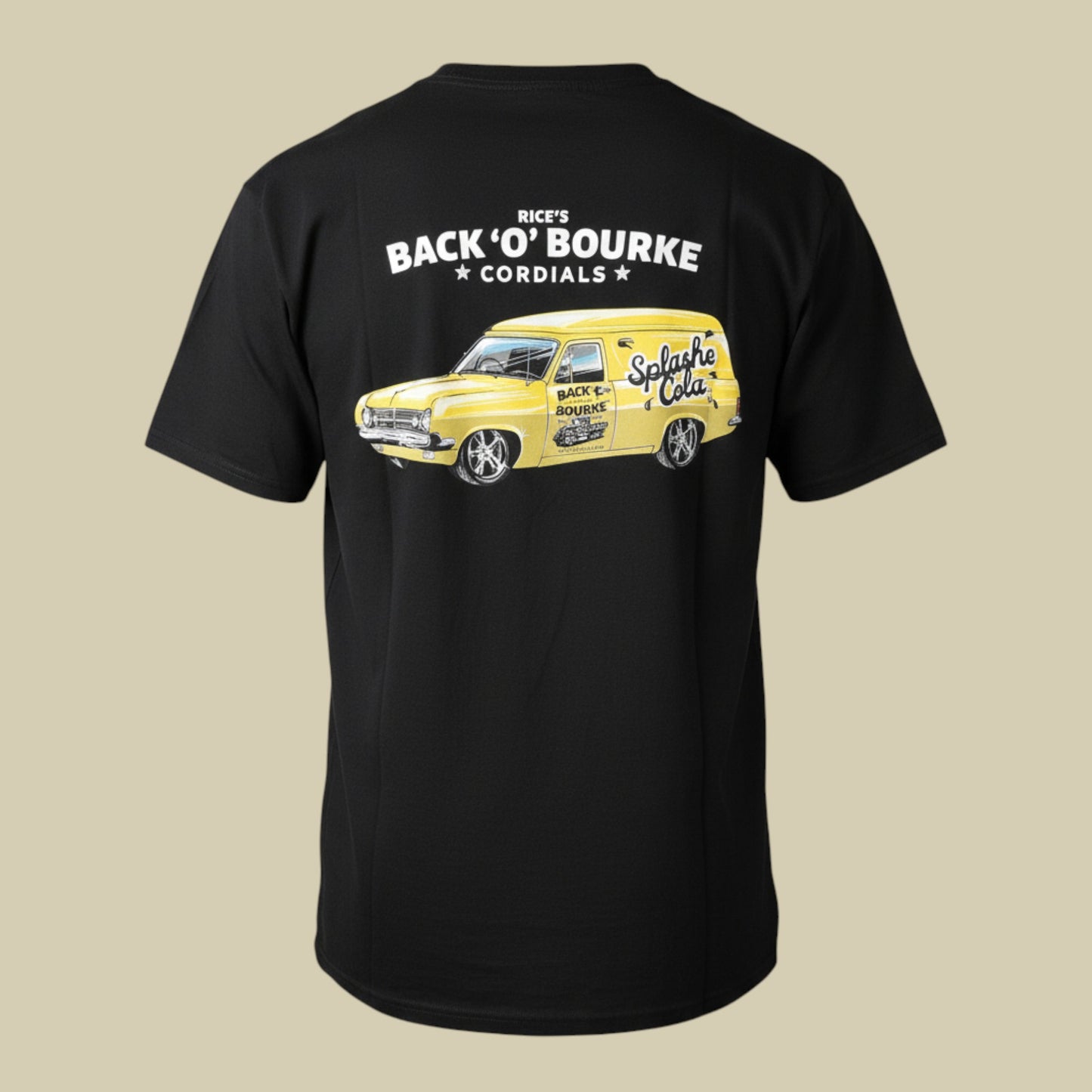 T-Shirt - Black Splashe Cola "Splashe Mobile"