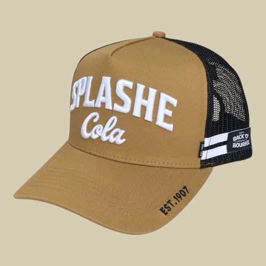 Cap - Splashe Cola Brown & Black EST 1907