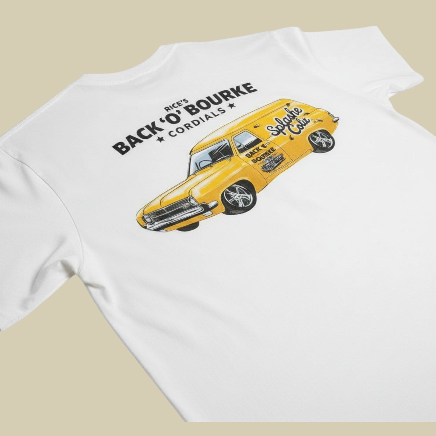 T-Shirt - White Splashe Cola "Splashe Mobile"