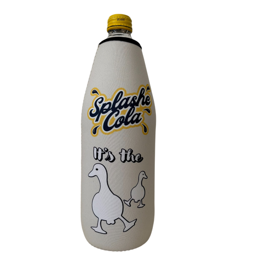 Longneck Cooler Cream - Ducks Nuts Splashe Cola. $12.99 Each or 2 for $20