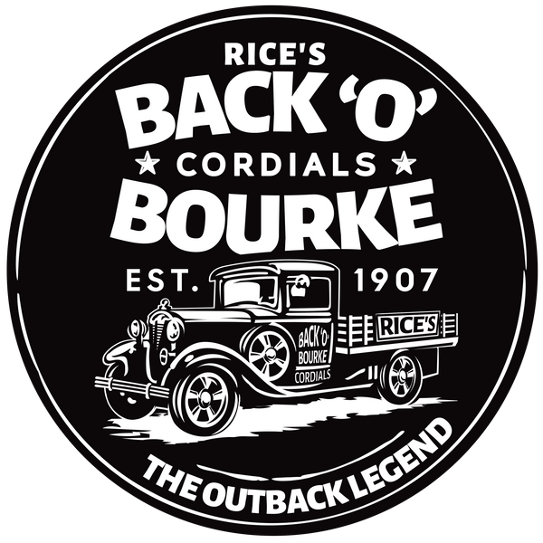 Rice's Back O' Bourke Cordials